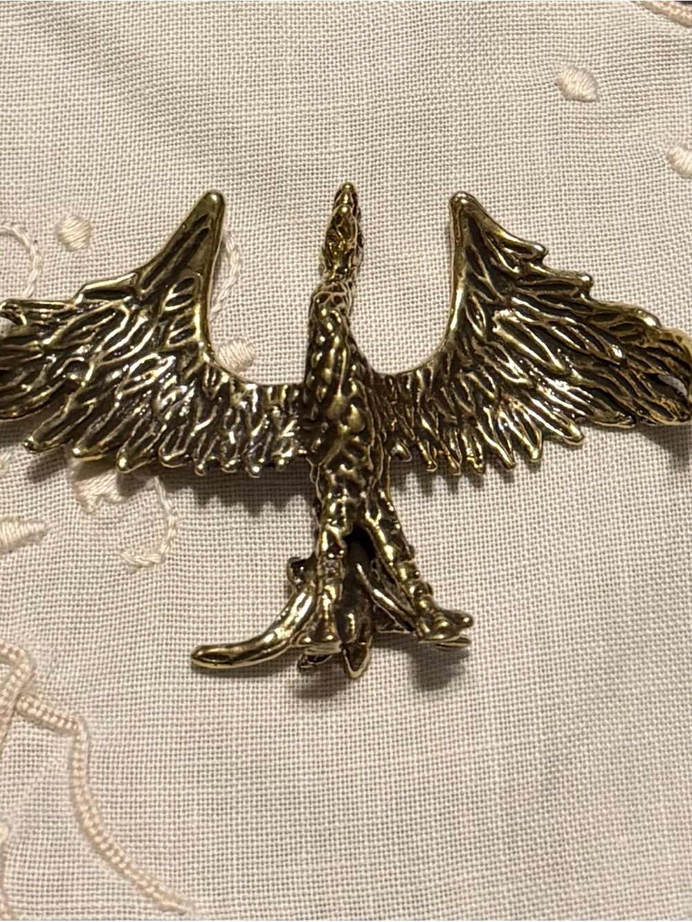 Miniature Brass Phoenix #380